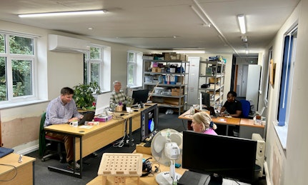 Global Connections team in our office.