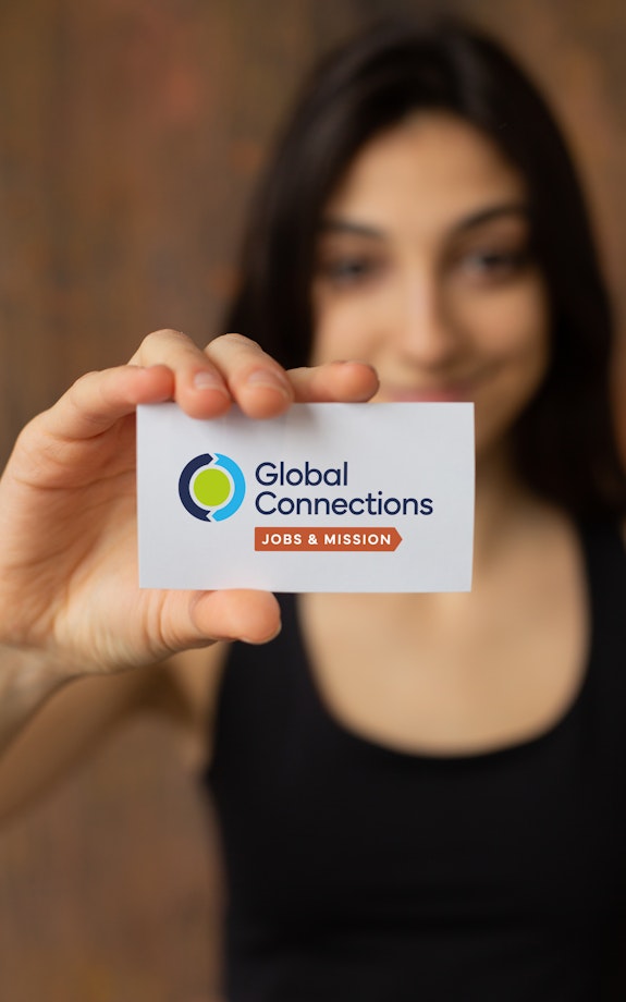The New Global Connections Jobs and Mission logo replacing Christian Vocations